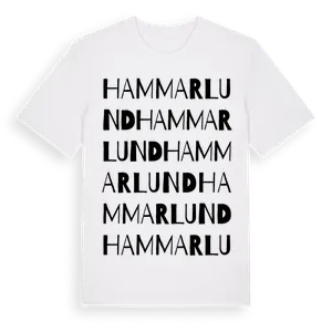 Hammarlund ordlek t-shirt – ekologisk bomull t-shirt från Pinshirt