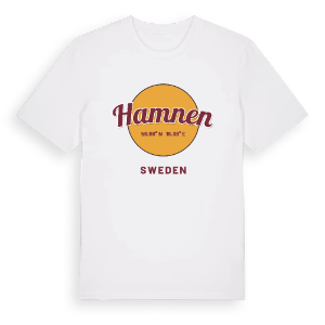Hamnen cirkel t-shirt – ekologisk bomull t-shirt från Pinshirt