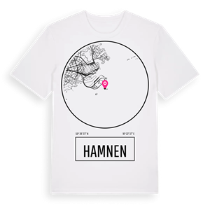 Hamnen t-shirt – ekologisk bomull t-shirt från Pinshirt