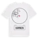 White t-shirt med Hamnen t-shirt