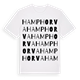 Hamphorva ordlek t-shirt