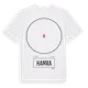 White t-shirt med Hamra t-shirt