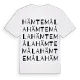 Hämtemåla ordlek t-shirt