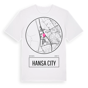 Hansa City t-shirt – ekologisk bomull t-shirt från Pinshirt