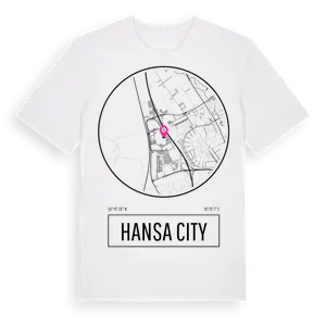 Hansa City t-shirt – ekologisk bomull t-shirt från Pinshirt