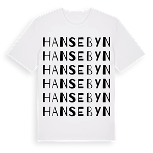 Hansebyn ordlek t-shirt – ekologisk bomull t-shirt från Pinshirt