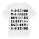 Hansehorva ordlek t-shirt