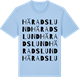 Blue Soul t-shirt med Häradslund ordlek t-shirt