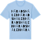 Blue Soul t-shirt med Häradsmålen ordlek t-shirt