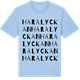 Blue Soul t-shirt med Haralyckan ordlek t-shirt