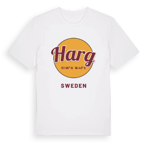 Harg cirkel t-shirt – ekologisk bomull t-shirt från Pinshirt