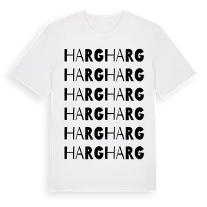 Harg ordlek t-shirt – ekologisk bomull t-shirt från Pinshirt