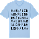 Blue Soul t-shirt med Harmålen ordlek t-shirt