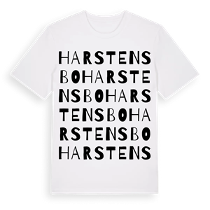 Harstensbo ordlek t-shirt – ekologisk bomull t-shirt från Pinshirt