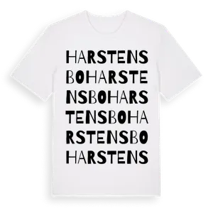 Harstensbo ordlek t-shirt – ekologisk bomull t-shirt från Pinshirt