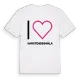 Jag älskar Harstensbomåla t-shirt stort tryck