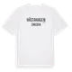 White t-shirt med Hästahagen i Sverige t-shirt