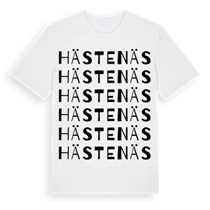 Hästenäs ordlek t-shirt – ekologisk bomull t-shirt från Pinshirt