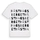 Hästhagsberget ordlek t-shirt