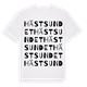 Hästsundet ordlek t-shirt