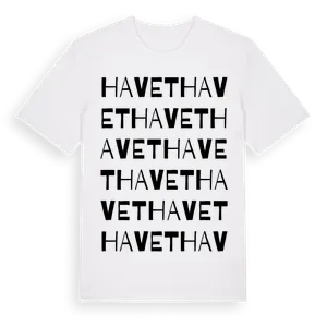 Havet ordlek t-shirt – ekologisk bomull t-shirt från Pinshirt