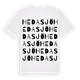 Hedasjö ordlek t-shirt