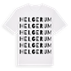 Helgerum ordlek t-shirt
