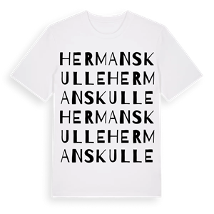 Hermanskulle ordlek t-shirt – ekologisk bomull t-shirt från Pinshirt