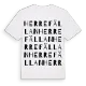Herrefällan ordlek t-shirt