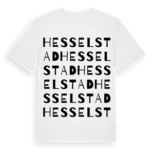 Hesselstad ordlek t-shirt – ekologisk bomull t-shirt från Pinshirt