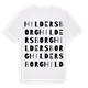 Hildersborg ordlek t-shirt
