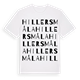 Hillersmåla ordlek t-shirt
