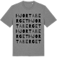 Mid Heather Gray t-shirt med Hjortaberget ordlek t-shirt