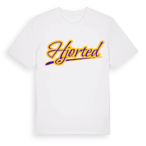 Hjorted baseball t-shirt – ekologisk bomull t-shirt från Pinshirt