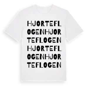 Hjorteflogen ordlek t-shirt – ekologisk bomull t-shirt från Pinshirt
