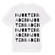Hjortenbaden ordlek t-shirt