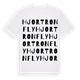 Hjortronfly ordlek t-shirt