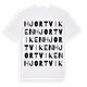 Hjortviken ordlek t-shirt