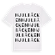 Hjulbäcken ordlek t-shirt
