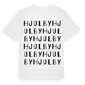 Hjulby ordlek t-shirt – ekologisk bomull t-shirt från Pinshirt