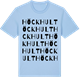 Blue Soul t-shirt med Höckhult ordlek t-shirt