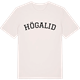 Vintage White t-shirt med Högalid böjd t-shirt