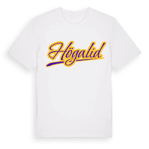 Högalid baseball t-shirt – ekologisk bomull t-shirt från Pinshirt