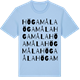 Blue Soul t-shirt med Högamåla ordlek t-shirt