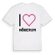 Jag älskar Högerum t-shirt stort tryck
