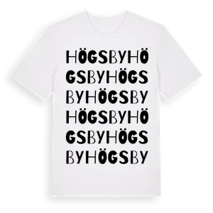 Högsby ordlek t-shirt – ekologisk bomull t-shirt från Pinshirt