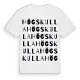 Högskulla ordlek t-shirt