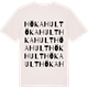 Vintage White t-shirt med Hökahult ordlek t-shirt
