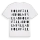 Holmfällan ordlek t-shirt