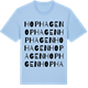 Blue Soul t-shirt med Hophagen ordlek t-shirt